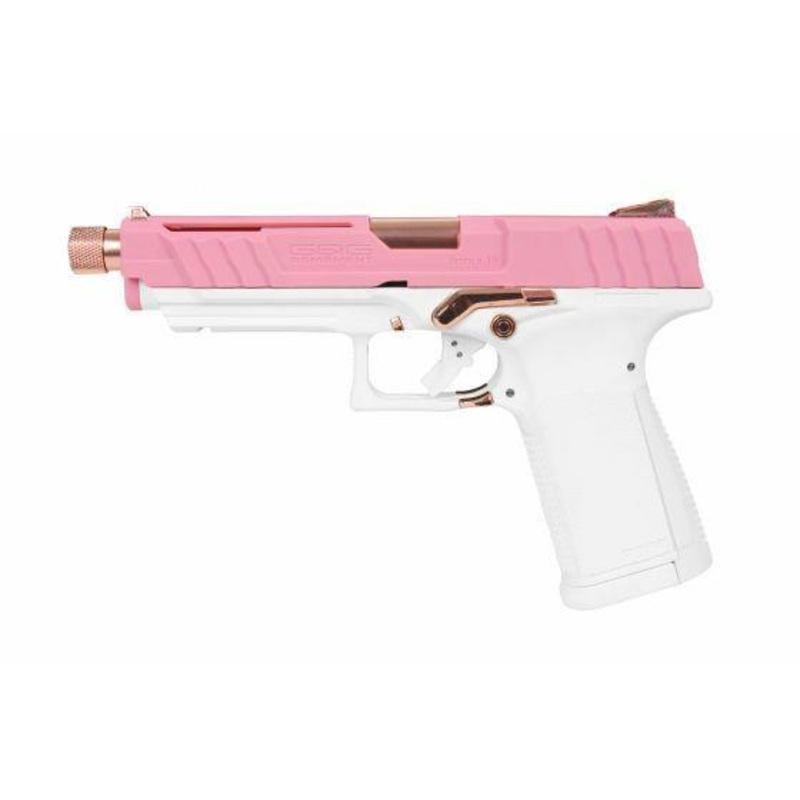 G&G GTP9 Gas Blow Back Airsoft Pistol, Rose Gold