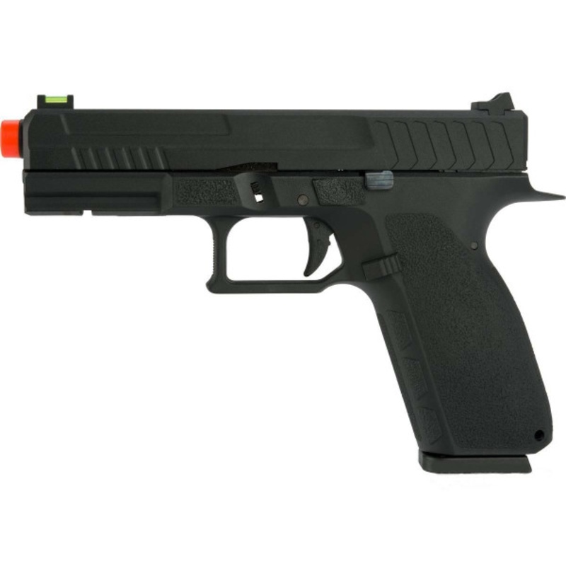 KJW KP13 Hi-Capa Tactical Gas/Co2 Gas Pistol, Black