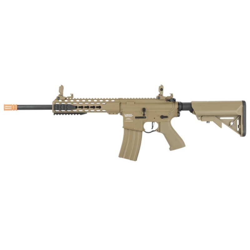 Lancer Tactical LT-19 M4 10 ProLine Low FPS AEG Airsoft Rifle, Tan