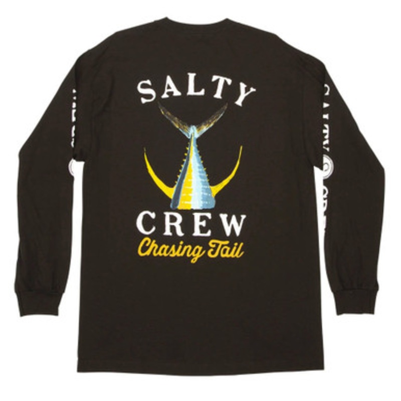 Salty Crew Tailed Long Sleeve T-Shirt – Black – L