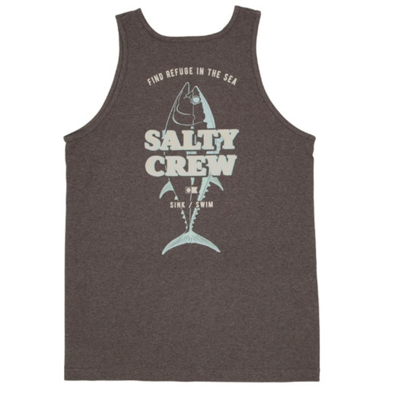 Salty Crew Up N Down Tank – Charcoal Heather – M