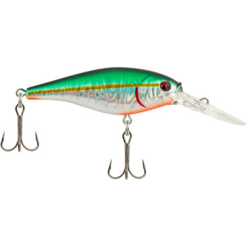 Berkley Flicker Shad – 3-1/2in – Slick Green Alewife