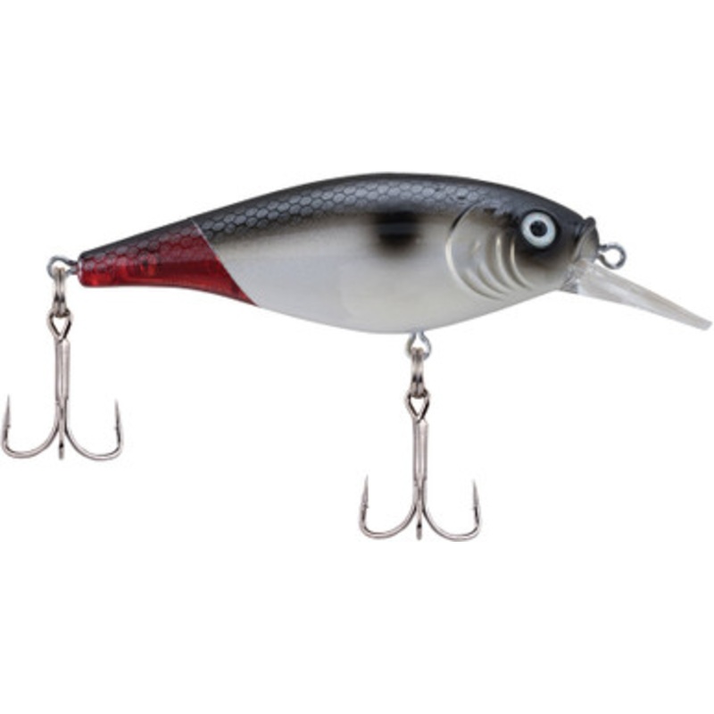 Berkley Flicker Shad Shallow – 2-3/4in – Firetail Red Tail