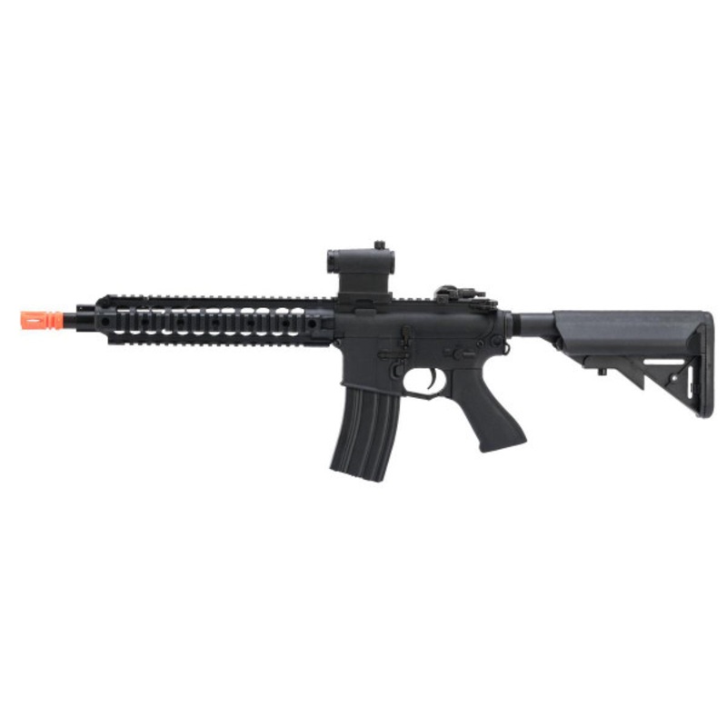 CYMA Sport M4 Carbine 11 UX Handguard AEG Airsoft Rifle, Black