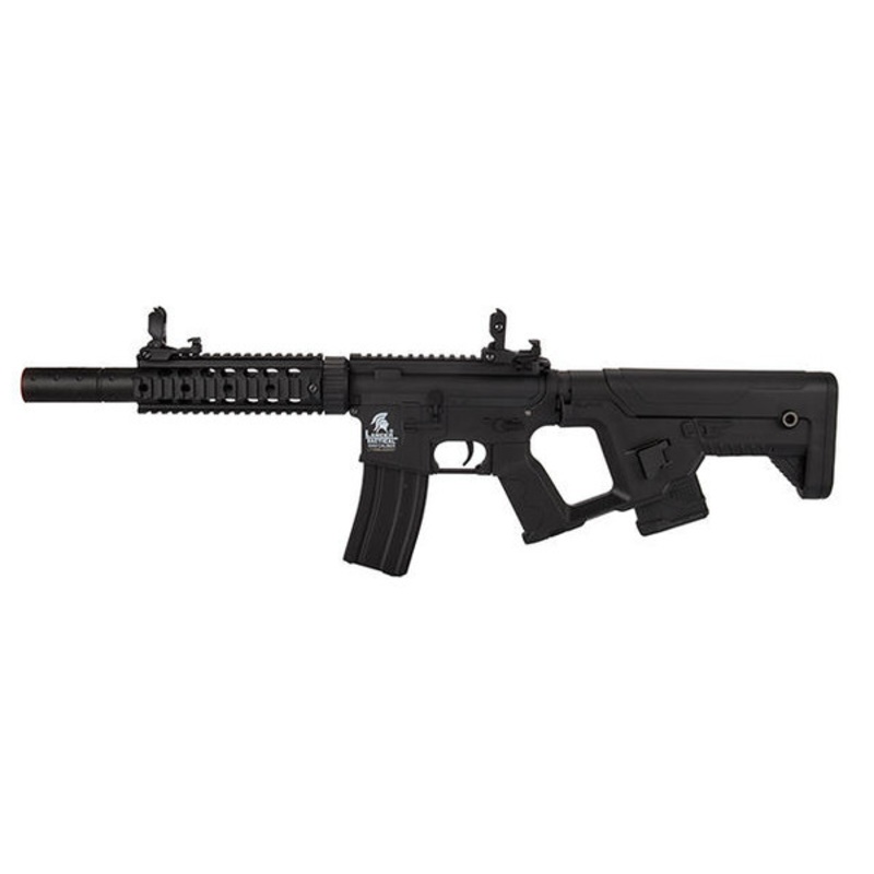 Lancer Tactical Gen 2 AEG Airsoft Rifle w/ Alpha Stock, Black