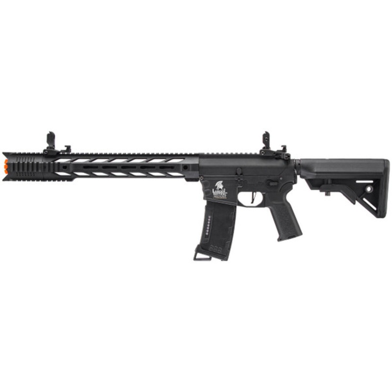 Lancer Tactical Interceptor SPR M4 AEG Airsoft Rifle, Gen 3, Black