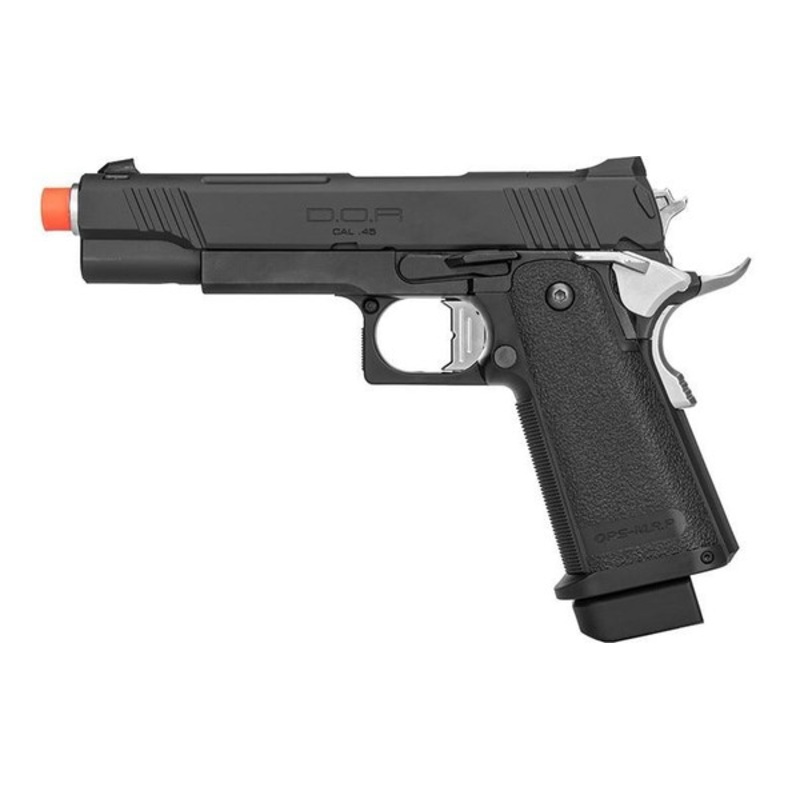 Tokyo Marui D.O.R Hi-Capa 5.1 Gas Blowback Airsoft Pistol, Black