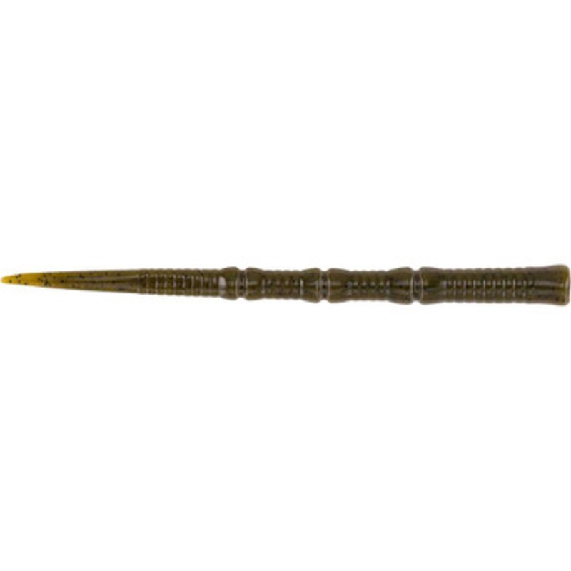 Berkley Powerbait Flute Worm – 6.7in – Green Pumpkin