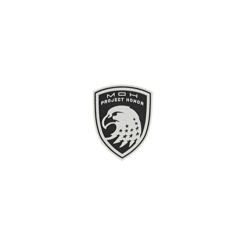 G-Force Shield of Project Honor PVC Morale Patch, Black