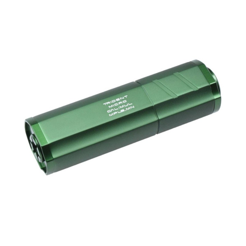 Helix Trident Micro Mock Airsoft Suppressor, Green