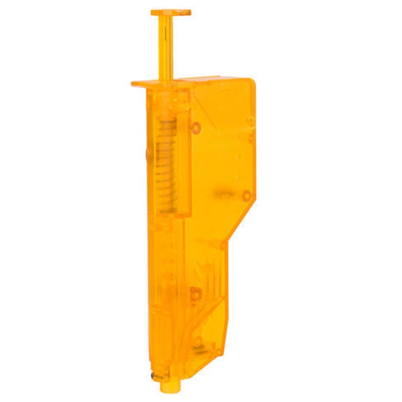Lancer Tactical Universal 150 Round Airsoft BB Speedloader, Orange