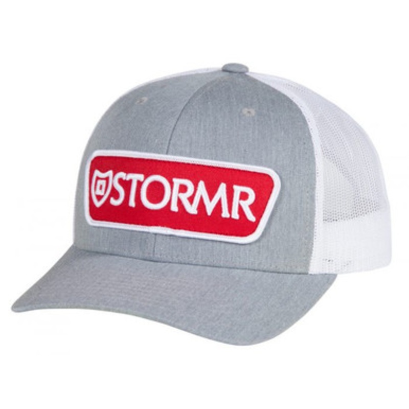 Stormr Patch Mesh Hat – Gray