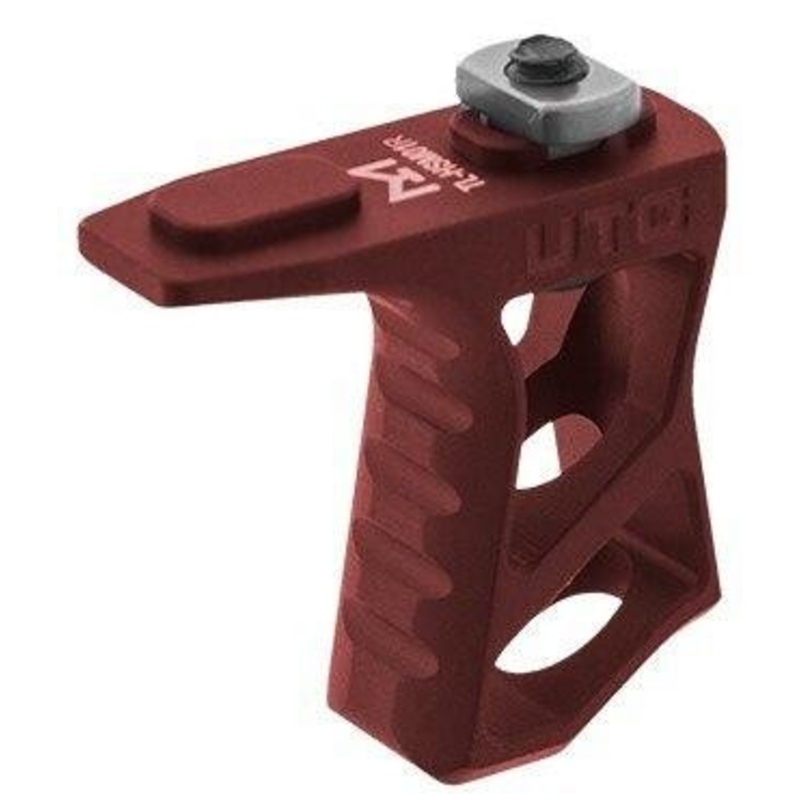 UTG M-LOK Ultra Slim Handstop, Matte Red