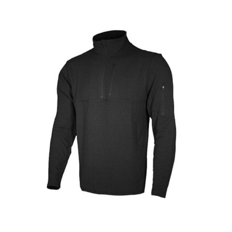 Cannae Tactical Rig Polyester Fleece Pullover, Black