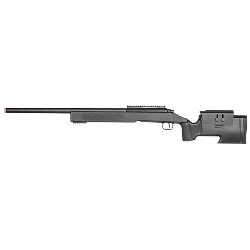 Double Eagle M62 Spring Powered Airsoft Sniper Rifle, Black