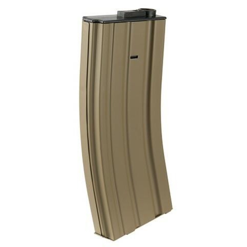 Lancer Tactical Gen 2 Metal 120rd Mid-Cap M4/M16 Magazine, Tan