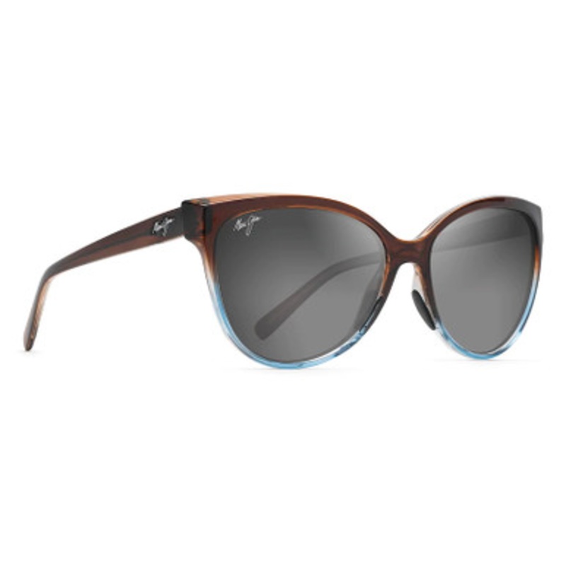 Maui Jim Olu’Olu Sunglasses – Dark Chocolate Frame/Neutral Grey Lens