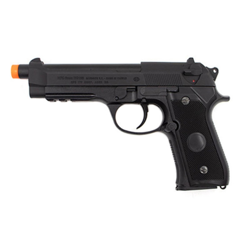 Valken Infinity M92 Green Gas Non-Blowback Airsoft Pistol, Black