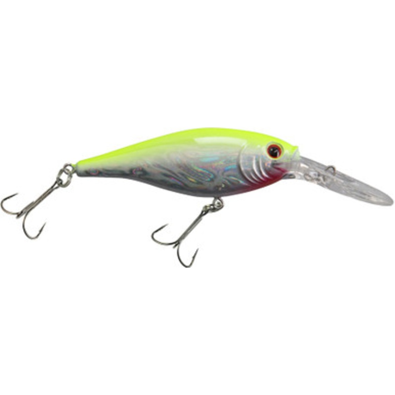 Berkley Flicker Shad – 3-1/2in – Slick Chartreuse Pearl