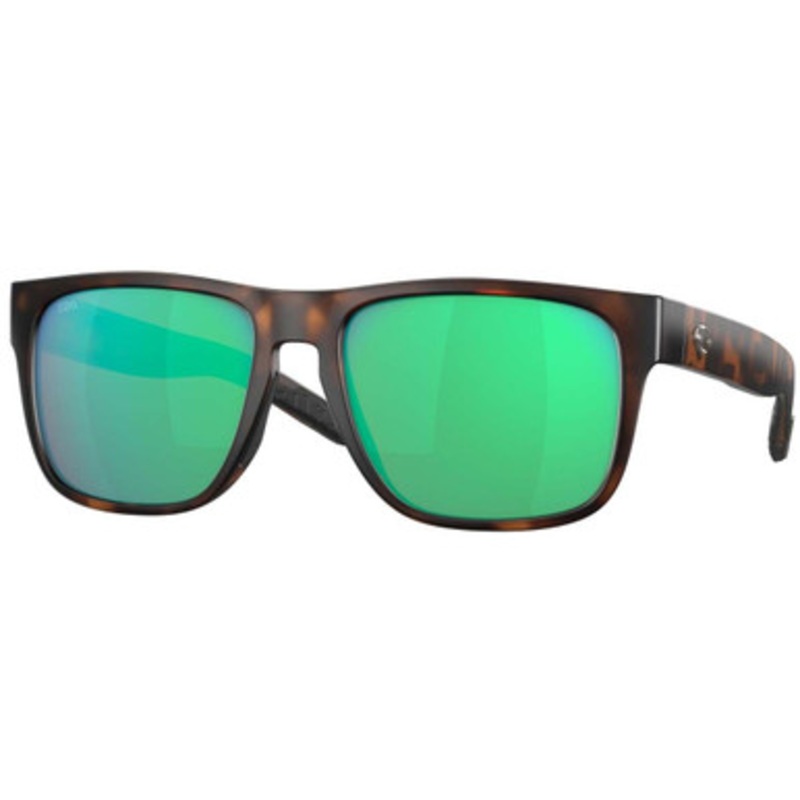 Costa Spearo Sunglasses – Matte Tortoise/Green Mirror 580G