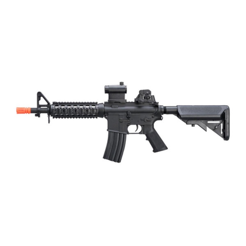 Cybergun Colt Licensed M4 CQB RIS AEG Airsoft Rifle, Black