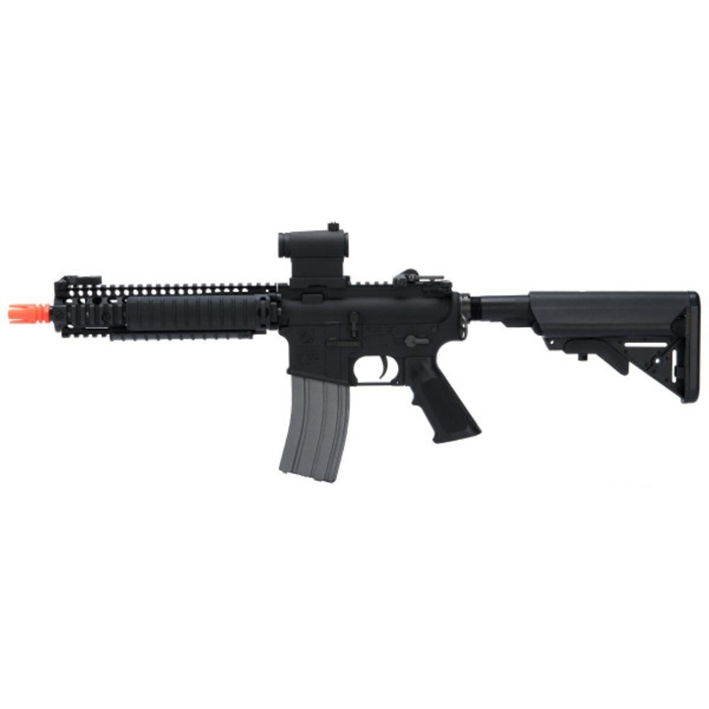 Cybergun Colt Licensed MK18 MOD1 Full Metal AEG Airsoft Rifle by VFC, Black