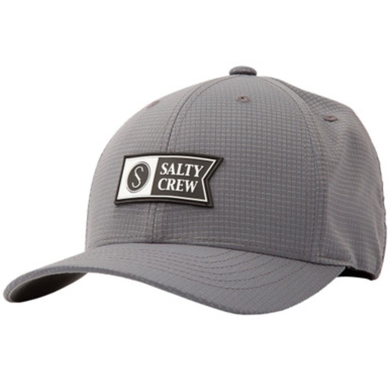 Salty Crew Alpha Tech Hat – L/XL – Grey