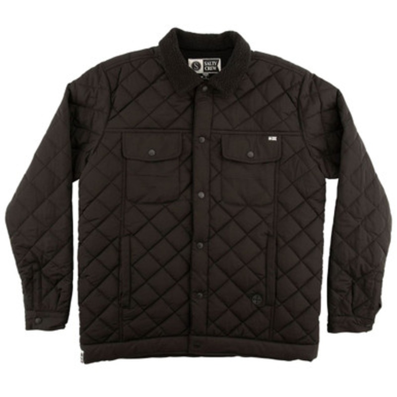 Salty Crew Tidal Jacket – Black – XL