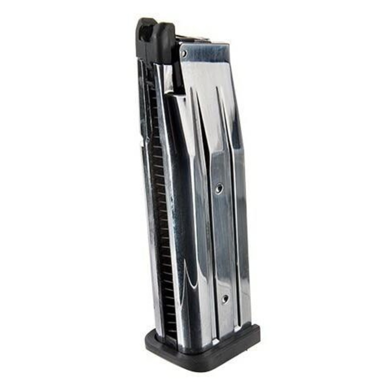 Tokyo Marui Hi-Capa 5.1 31rd Gas Blowback Magazine, Chrome