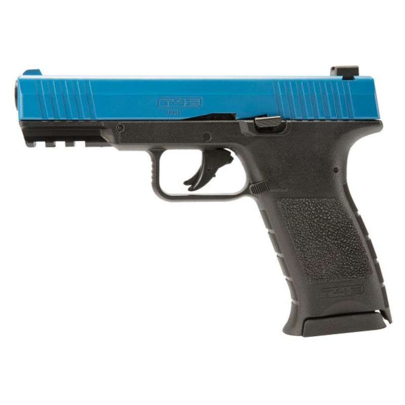 Umarex T4E TPM1 8XP .43 Cal Co2 Blowback Paintball Pistol, Blue / Black