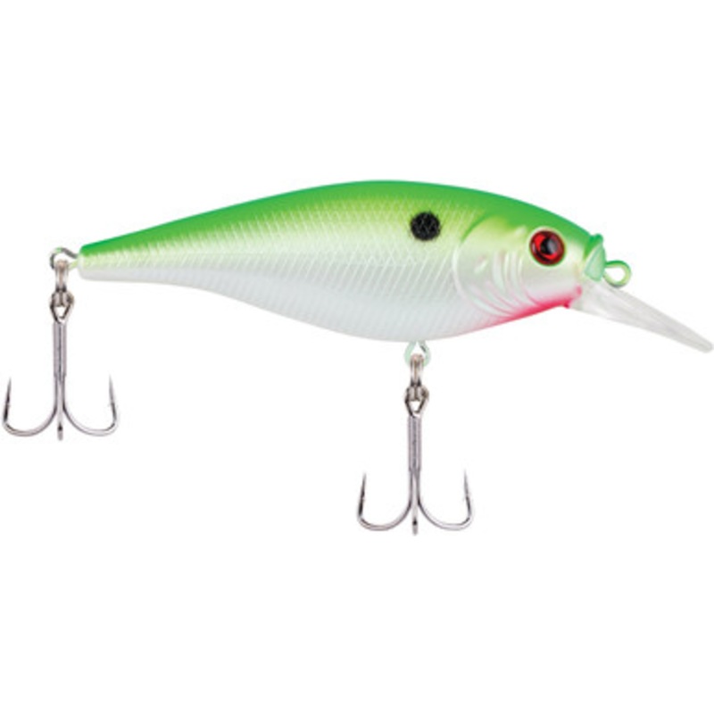 Berkley Flicker Shad Shallow – 2-3/4in – Chartreuse Pearl