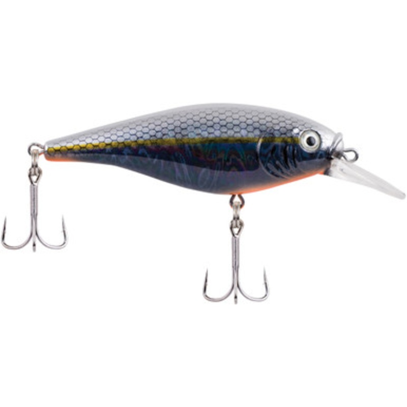 Berkley Flicker Shad Shallow – 2-3/4in – Slick Black Pearl