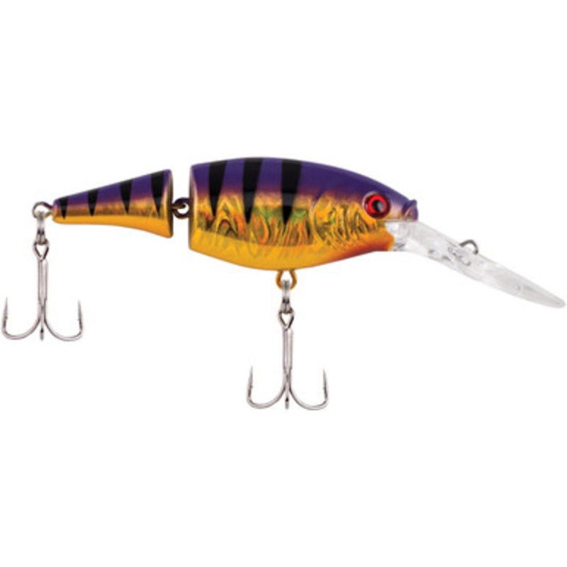 Berkley Jointed Flicker Shad – 2-3/4in – Slick Purple Bengal