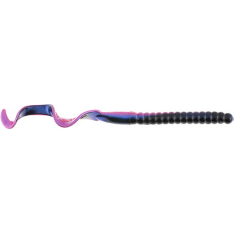 Berkley Powerbait Power Worm – 8-1/2in – Tequila Sunrise