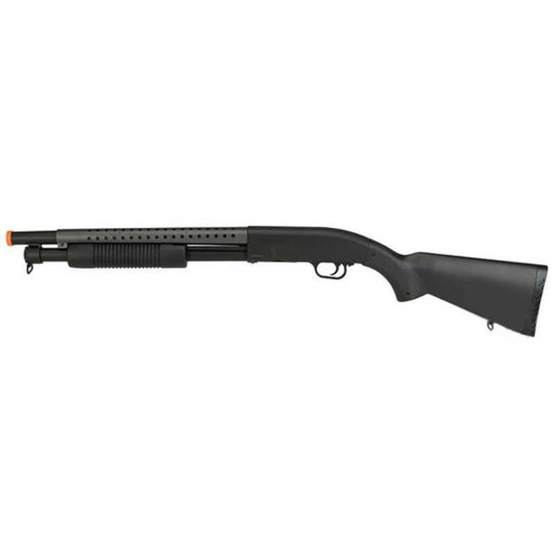Double Eagle M58A M500 Tactical Heavy Weight Airsoft Pump Shotgun – Full Stock