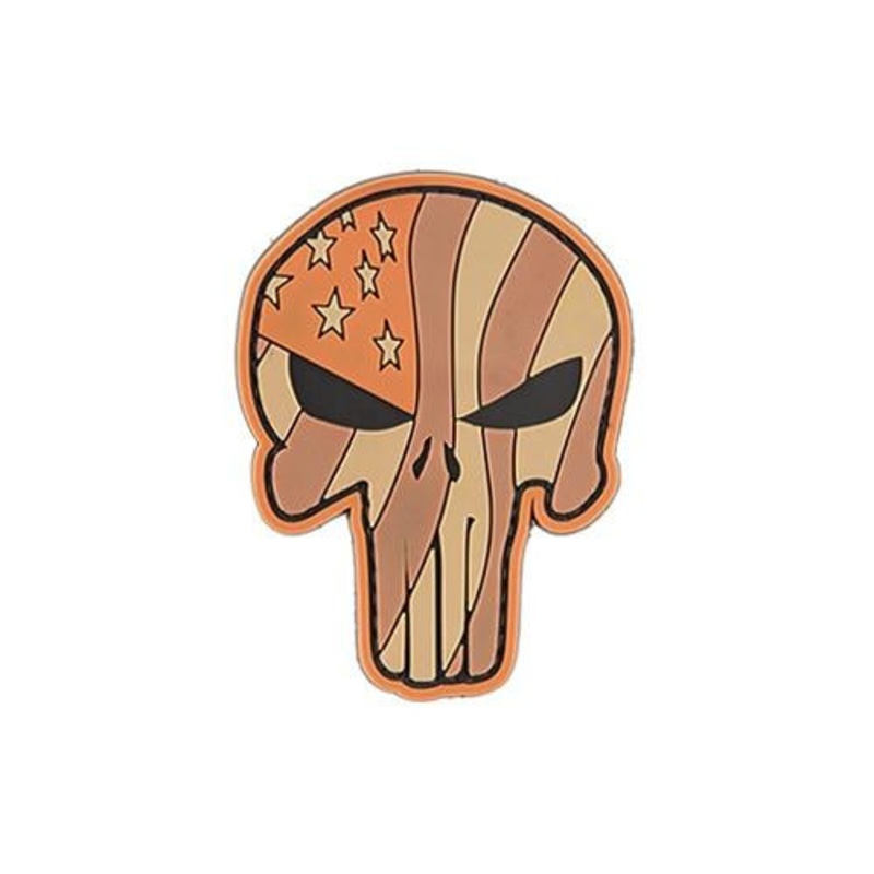G-Force Waving US Flag Punisher PVC Patch