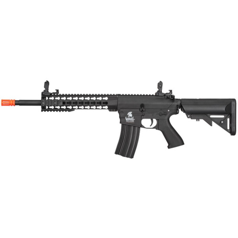 Lancer Tactical M4 Keymod EVO Airsoft Rifle, Black – CQB FPS Variant