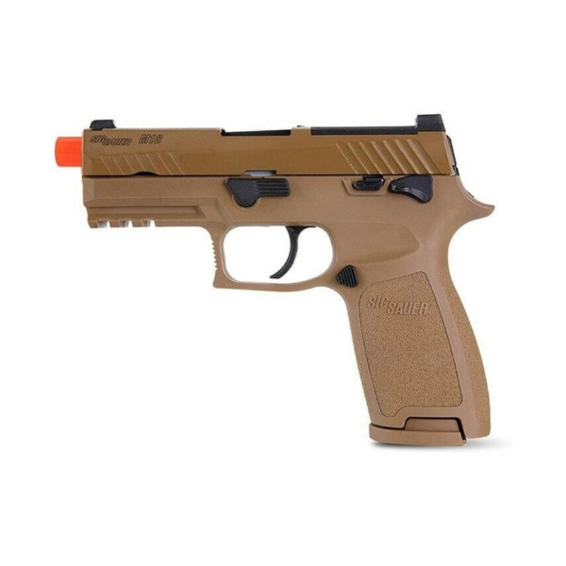 SIG SAUER M18 Proforce Series Gas Blowback Airsoft Pistol, Tan