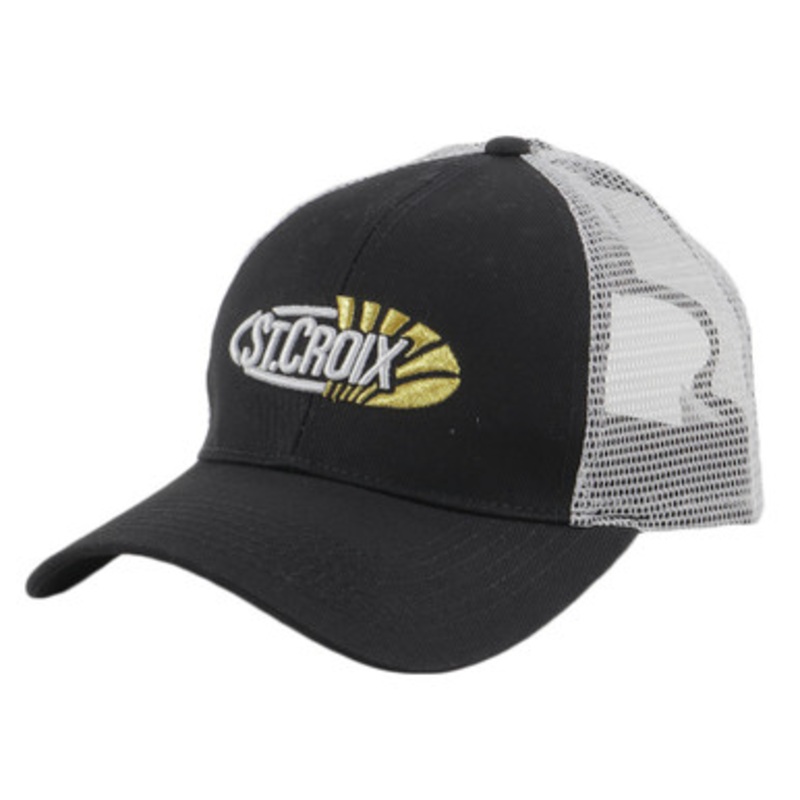 St. Croix Trucker Mesh Hat – Black