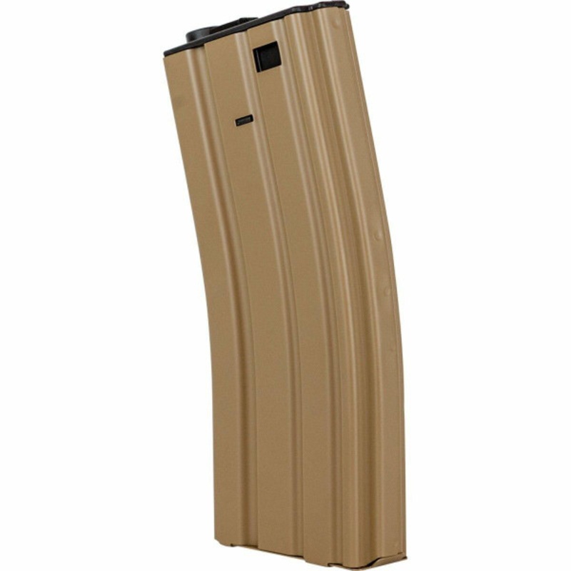 Valken 300rd Full Metal M16 Hi-Cap Magazine, Tan