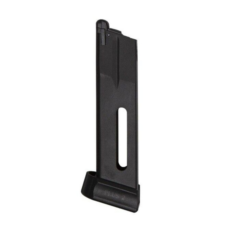ASG B&T USW A1 26rd Co2 Magazine, Black