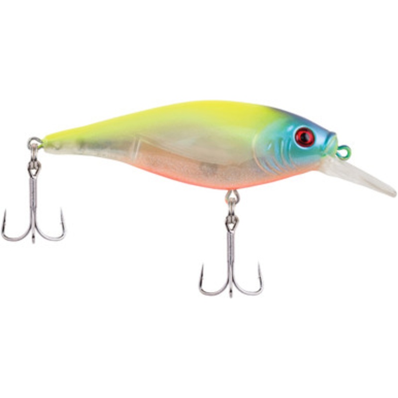 Berkley Flicker Shad Shallow – 2-3/4in – Flashy Chartreuse