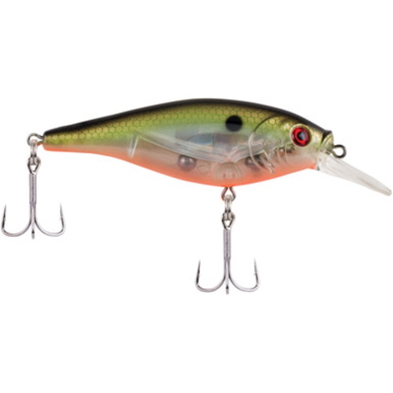 Berkley Flicker Shad Shallow – 2-3/4in – Flashy Green Crush