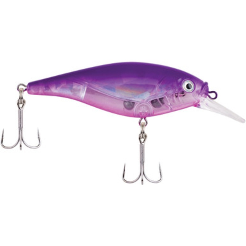 Berkley Flicker Shad Shallow – 2-3/4in – Flashy Purple Candy