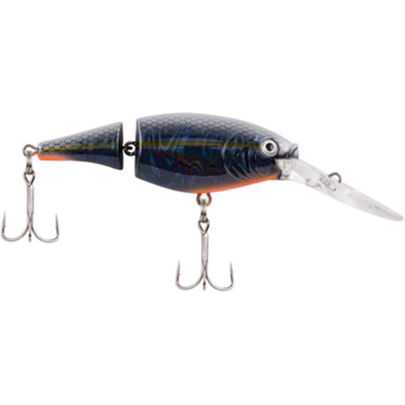 Berkley Jointed Flicker Shad – 2-3/4in – Slick Black Pearl