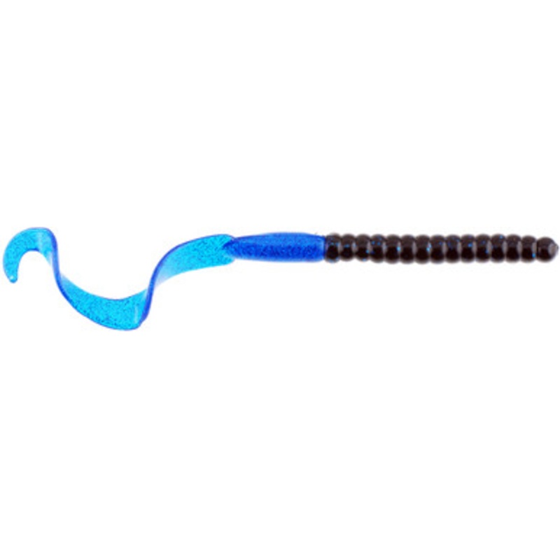 Berkley Powerbait Power Worm – 12in – Black/Blue