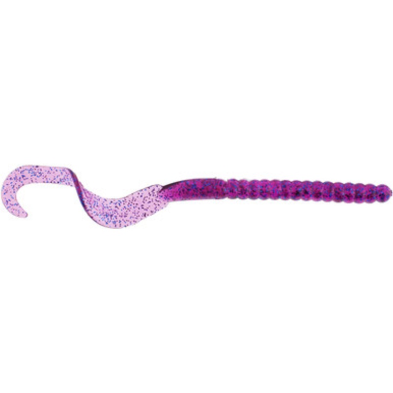 Berkley Powerbait Power Worm – 8-1/2in – Electric Grape