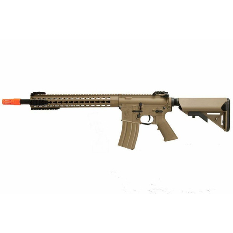 Knight’s Armament Nylon Fiber SR-16E3 Carbine MOD2 Airsoft AEG, Tan
