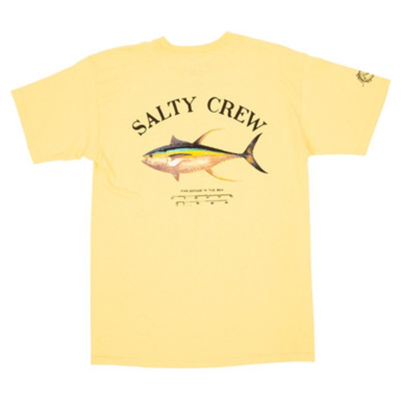 Salty Crew Ahi Mount Short Sleeve T-Shirt – Banana – M