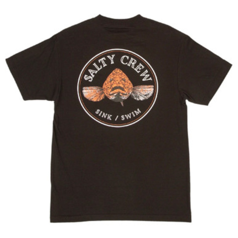 Salty Crew Colossal Short Sleeve T-Shirt – Black – L
